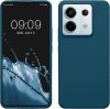 Husa Kwmobile pentru Xiaomi Redmi Note 13 Pro 5G/Poco X6, Albastru, Silicon, KWM000020LF002C