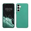 Husa Kwmobile pentru Samsung Galaxy A35, Verde, Silicon, KWM000021PC004C