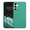 Husa Kwmobile pentru Samsung Galaxy A35, Verde, Silicon, KWM000021PC004C