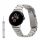 Curea Kwmobile pentru Google Pixel Watch 2/Pixel Watch, Argintiu, Otel, KWM000025AC001C