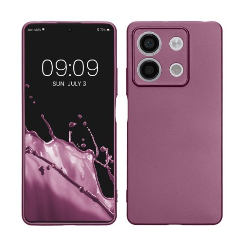 Husa Kwmobile pentru Xiaomi Redmi Note 13, Mov, Silicon, KWM000020LL003C