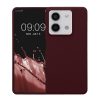 Husa Kwmobile pentru Xiaomi Redmi Note 13, Visiniu, Silicon, KWM000020LM004C