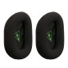 Set 2 Perne de urechi Kwmobile pentru TurtleBeach Beach Recon 70, Negru/Verde, Mesh, KWM000025AK002C