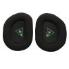 Set 2 Perne de urechi Kwmobile pentru TurtleBeach Beach Recon 70, Negru/Verde, Mesh, KWM000025AK002C