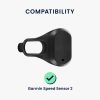 Husa de protectie Kwmobile pentru Garmin Speed Sensor 2, Gri, Silicon, KWM000025AX001C