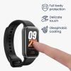 Set 2 Huse Kwmobile pentru Xiaomi Smart Band 8 Active/Redmi Band 2, Transparent/Negru, Silicon, KWM000025BJ001C