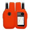 Husa de protectie Kwmobile pentru Garmin Alpha 10, Portocaliu, Silicon, KWM000025BL002C