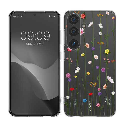 Husa Kwmobile pentru Samsung Galaxy S24 Plus, Multicolor, Silicon, KWM000021PW003C