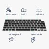 Folie tastatura Kwmobile pentru Apple MacBook Pro M2 14" (2023)/MacBook Pro M3 14" (2023), Negru, Silicon, KWM000025BP001C