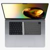 Protectie tastatura Kwmobile pentru Apple MacBook Pro M2 16" (2023)/MacBook Pro M3 16" (2023), Transparent, Silicon, KWM000025BS001C