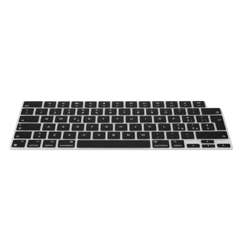 Folie tastatura Kwmobile pentru Apple MacBook Pro M2 16" (2023)/MacBook Pro M3 16" (2023), Negru, Silicon, KWM000025BV001C