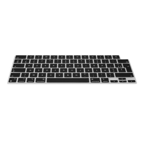 Folie tastatura Kwmobile pentru Apple MacBook Pro M2 16" (2023)/MacBook Pro M3 16" (2023), Negru, Silicon, KWM000025BW001C