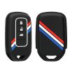 Husa Cheie Auto Kwmobile pentru Honda 3 Butoane, Multicolor, Silicon, KWM000025CH001C