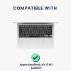 Autocolant tastatura Kwmobile pentru Apple MacBook Air M1 13" (2020), Multicolor, Plastic, KWM000025CO001C