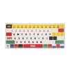 Autocolant tastatura Kwmobile pentru Apple MacBook Air M2 (2022), Multicolor, Plastic, KWM000025CP001C