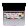 Autocolant tastatura Kwmobile pentru Apple MacBook Pro M1 13" (2020)/MacBook Pro M2 13" (2022), Multicolor, Plastic, KWM000025CR001C