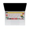 Autocolant tastatura Kwmobile pentru Apple MacBook Air M2 (2022), Multicolor, Plastic, KWM000025CT001C