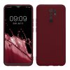 Husa Kwmobile pentru Xiaomi Redmi 9, Visiniu, Silicon, KWM000011MN021C