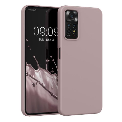 Husa Kwmobile pentru Xiaomi Redmi Note 11 Pro/Redmi Note 11 Pro 5G/Redmi Note 12 Pro, Mov, Silicon, KWM0000151A061C