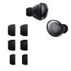 Set 6 Varfuri de schimb Kwmobile pentru Samsung Galaxy Buds Pro, Negru, Silicon, KWM000025DT001C