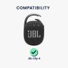 Husa Kwmobile pentru JBL Clip 4, Portocaliu, Silicon, KWM0000181U003C