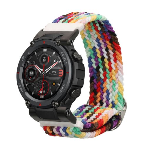 Curea Kwmobile pentru Amazfit T-Rex/T-Rex Pro, Multicolor, Nylon, KWM000018RA006C