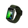 Curea Kwmobile pentru Huawei Band 8, Verde inchis, Nylon, KWM0000206B004C