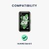 Curea Kwmobile pentru Huawei Band 8, Verde inchis, Nylon, KWM0000206B004C