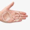 Husa Casti Kwmobile pentru Samsung Galaxy Buds FE, Transparent, Silicon, KWM000025FA001C