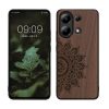 Husa Kwmobile pentru Xiaomi Redmi Note 13, Maro, Lemn, KWM000020MZ002C