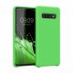 Husa Samsung Galaxy S10, Verde, Silicon, KWM000009QK054C