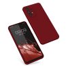 Husa Kwmobile pentru Samsung Galaxy A33 5G, Rosu inchis, Silicon, KWM000015GQ055C