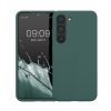 Husa Kwmobile pentru Samsung Galaxy S23, Verde, Silicon, KWM000017WB046C