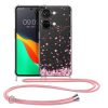 Husa Kwmobile pentru OnePlus Nord 3 5G, Transparent/Roz, Silicon, KWM000022QW001C