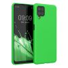 Husa Kwmobile pentru Samsung Galaxy A12, Verde, Silicon, KWM000012BL059C