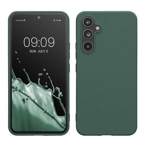 Husa Kwmobile pentru Samsung Galaxy A54 5G, Verde, Silicon, KWM000018FR028C