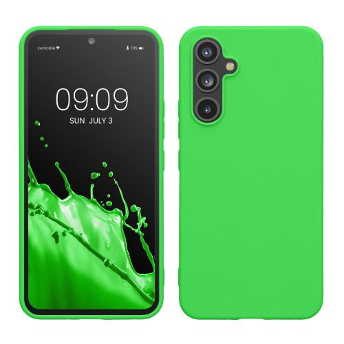 Husa Kwmobile pentru Samsung Galaxy A54 5G, Verde, Silicon, KWM000018FR032C