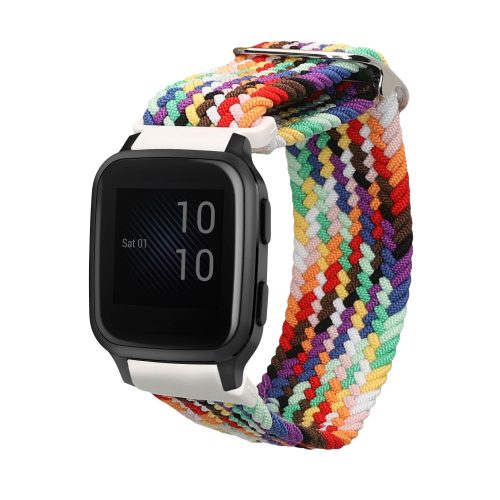 Curea Kwmobile pentru Garmin Venu Sq 2 Music, Multicolor, Nylon, KWM0000250E004C