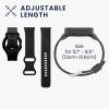 Curea Kwmobile pentru Google Pixel Watch 2/Pixel Watch, Negru, Silicon, KWM000025GT001C