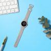 Curea Kwmobile pentru Google Pixel Watch 2/Pixel Watch, Gri, Silicon, KWM000025GT002C