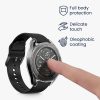 Set 2 Huse Kwmobile cu sticla securizata pentru Xiaomi Watch S3, Negru/Transparent, Plastic, KWM000025GV001C