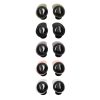 Set 5 Protectii anti-alunecare Kwmobile pentru casti Samsung Galaxy Buds FE, Multicolor, Silicon, KWM000025HI001C