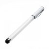 Stylus pen 2 in 1 cu stilou, Kwmobile, Alb, Plastic, 13368