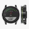 Set 2 Huse pentru Garmin Forerunner 255/Forerunner 255 Music, Kwmobile, Negru/Transparent, Plastic, 59311.01