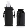 Set 2 Huse Cooler Jacket pentru sticle de 500 ml, Kwmobile, Negru, Neopren, 55885.02