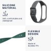 Set 2 Curele pentru Samsung Galaxy Fit 2, Kwmobile, Verde/Gri, Silicon, 53962.09