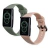 Set 2 Curele pentru Huawei Band 6, Kwmobile, Roz/Verde, Silicon, 59296.03