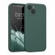 Husa Kwmobile pentru Apple iPhone 13, Silicon, Verde, 59359.166