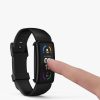 Set 2 Huse Kwmobile pentru Fitbit Inspire 3/Inspire 2/Ace 3, Silicon, Negru/Auriu, 53870.02