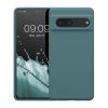 Husa kwmobile pentru Google Pixel 7, Silicon, Verde, 59451.207